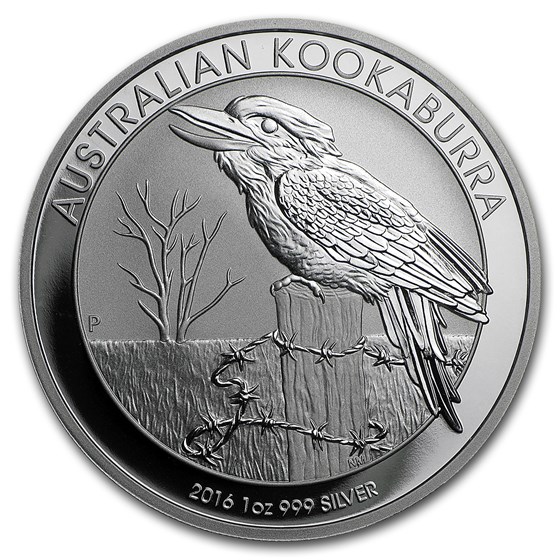 2016 Australia 1 oz Silver Kookaburra BU 2016 Australia 1 oz Silver Kookaburra BU